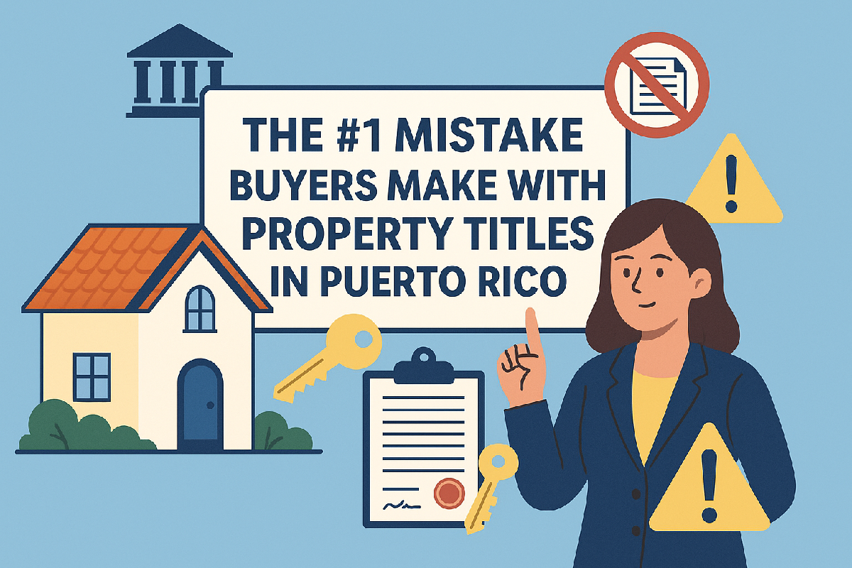 The #1 Mistake Buyers Make with Property Titles in Puerto Rico